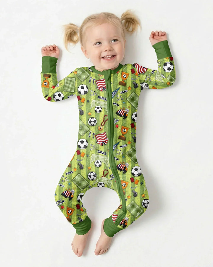I Love Sports Soccer Bamboo Convertible Zippy