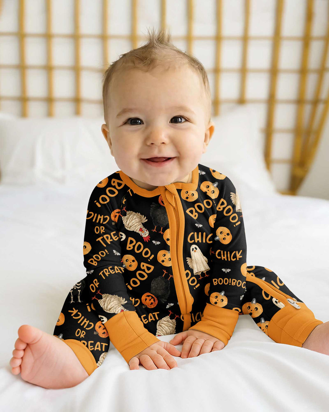 Halloween Chick or Treat Bamboo Convertible Zippy