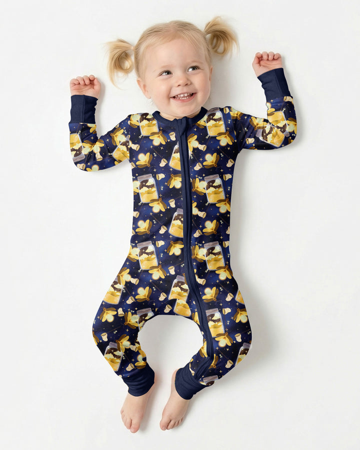 Starry Firefly Magic Family Matching Bamboo Convertible Zippy