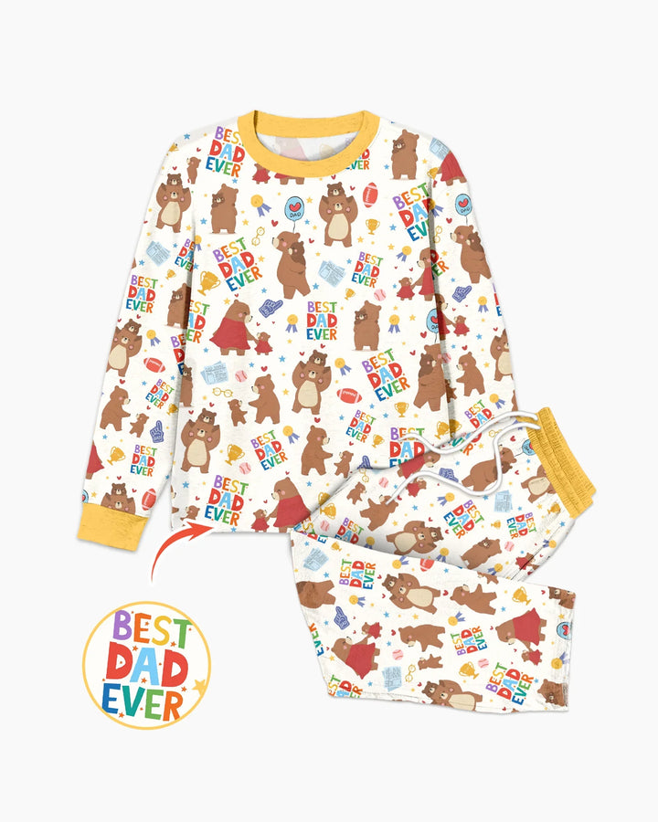 Best Daddy Bear Ever Family Matching Bamboo Women Pajama Set