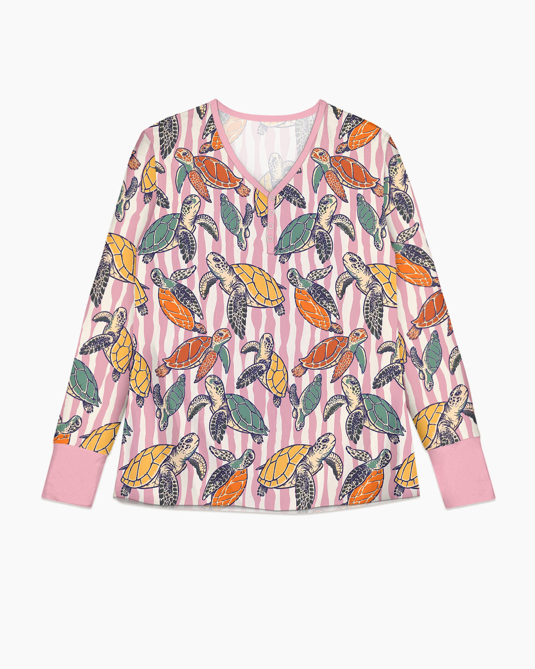 Plantilla de conjunto de pijama de mujer de bambú