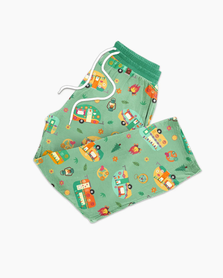Happy Little Camper Bamboo Men's Pajama Set