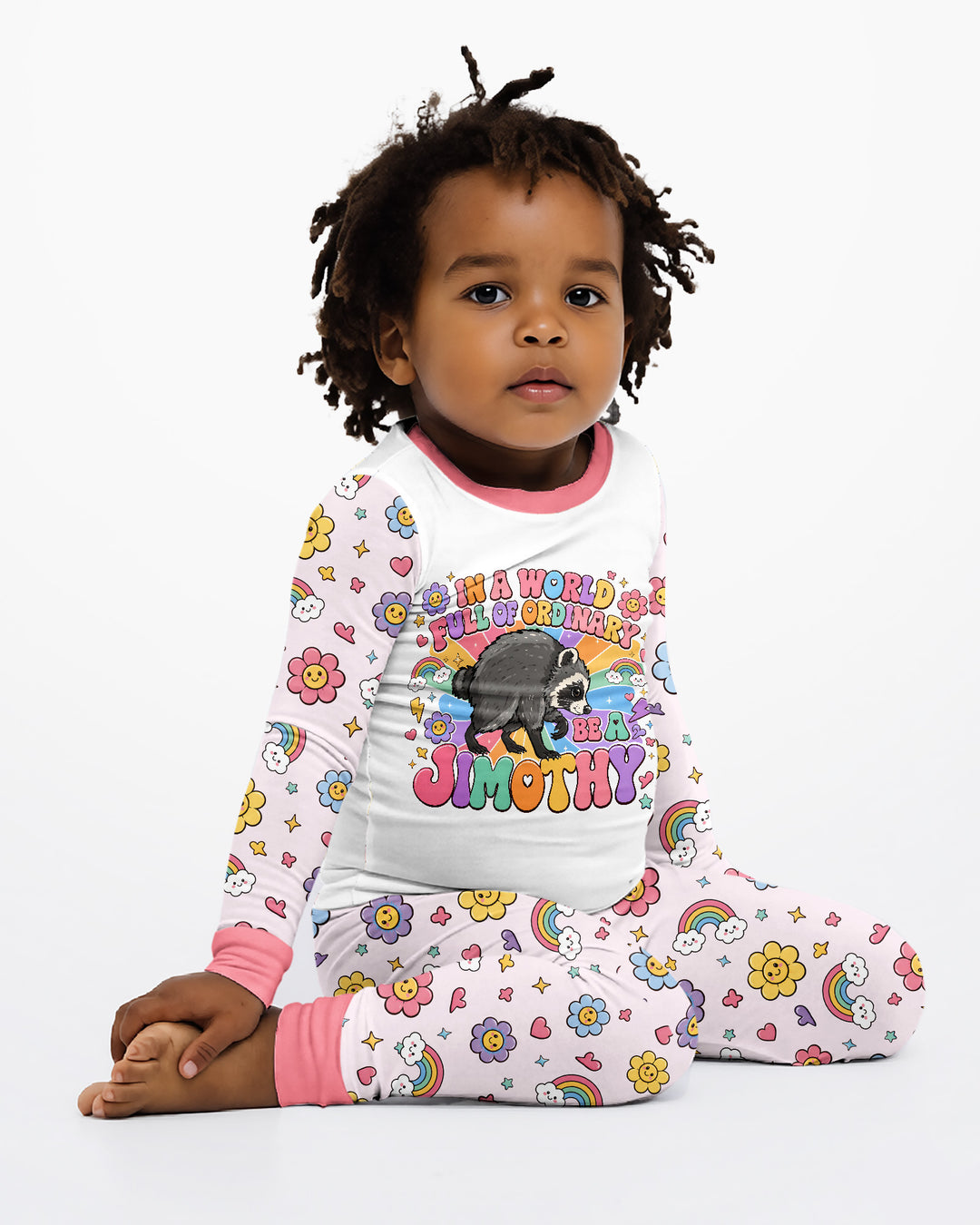 Be a Jimothy Bamboo Two Piece Long Sleeve Pajama Set