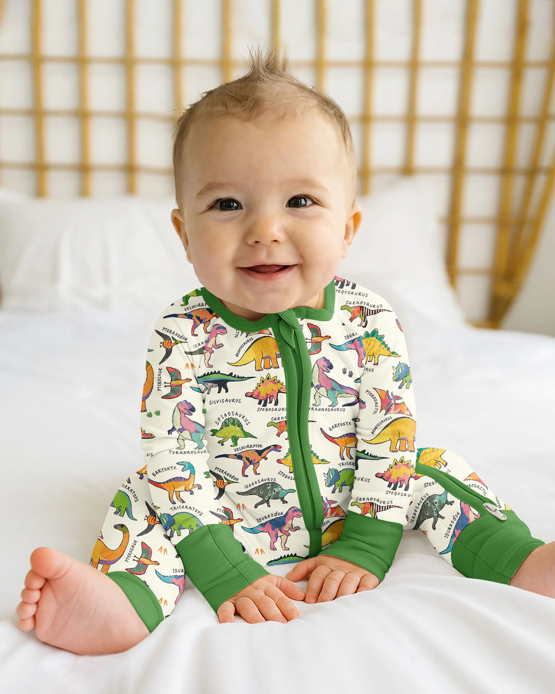 Little Dino World Bamboo Convertible Zippy