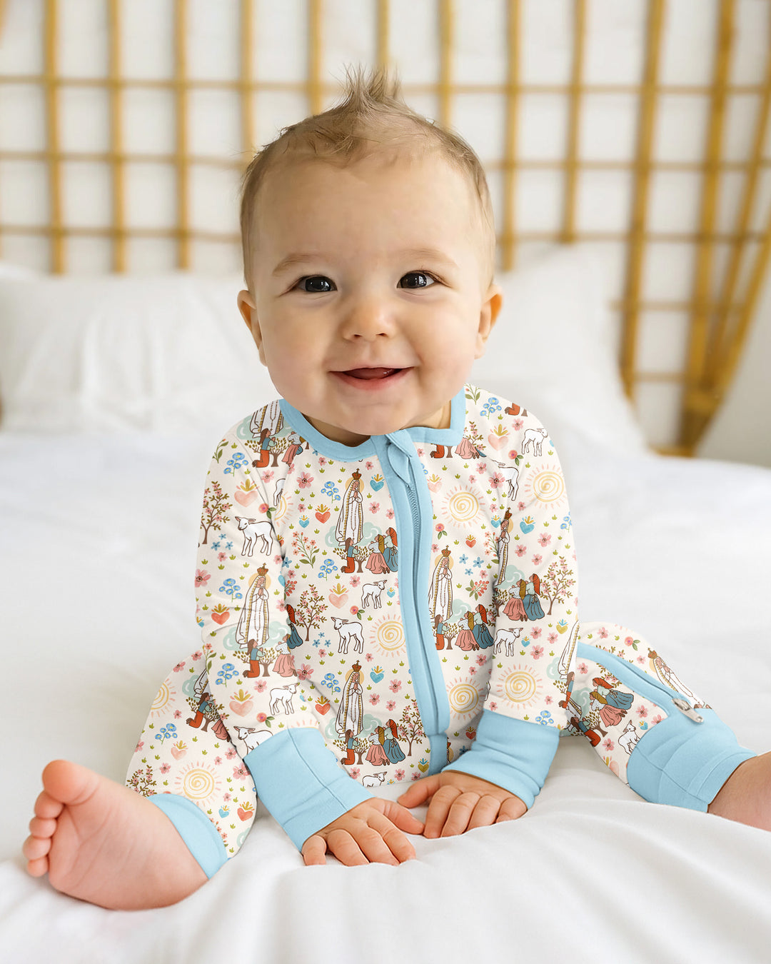 Our Lady of Fatima Bamboo Convertible Zippy