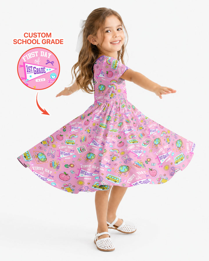 Vorlage Bambus Twirl Kleid
