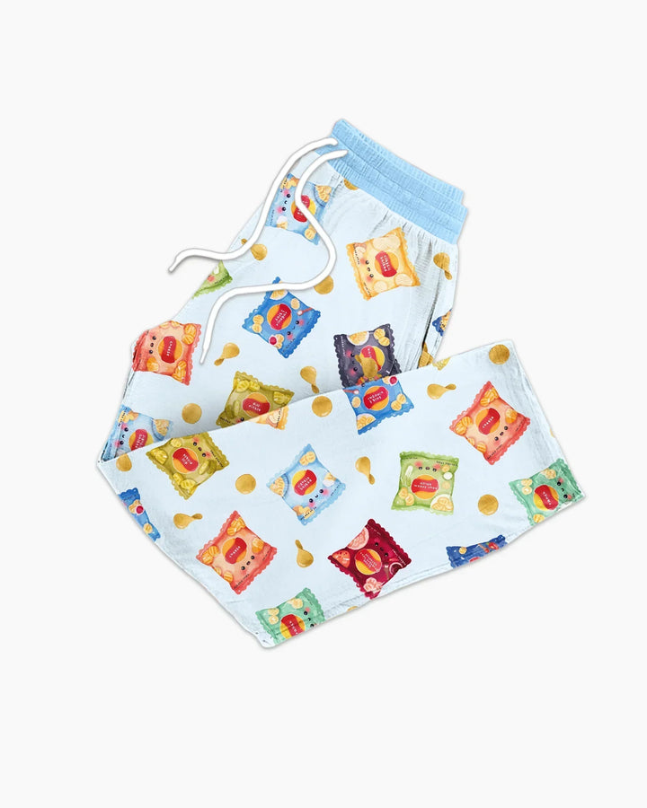 Potato Chips Bamboo Men's Pajama Set