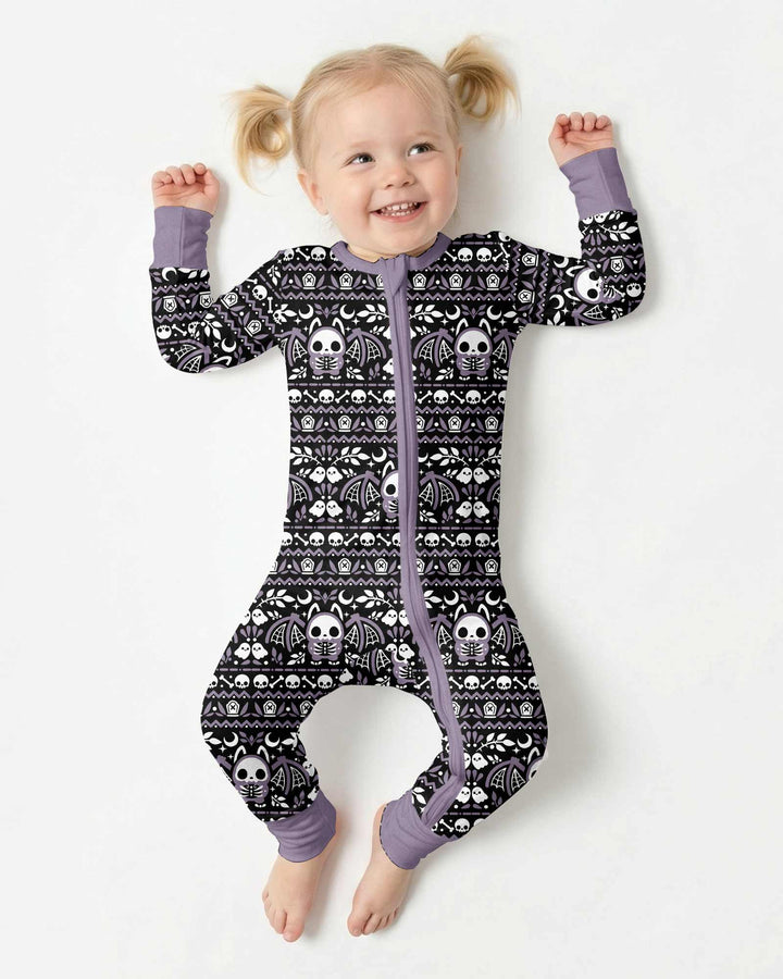 Batty Fair Isle Bamboo Convertible Zippy