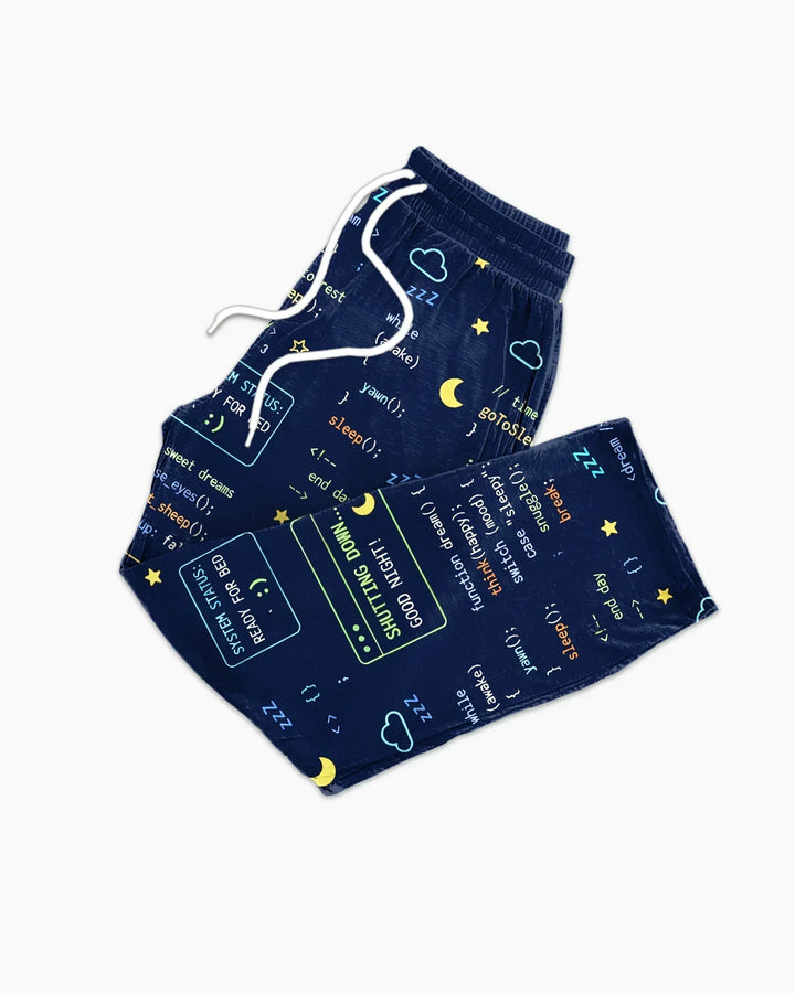 It Techy Job Matching Dad and Son Bamboo Men's Pajama Set