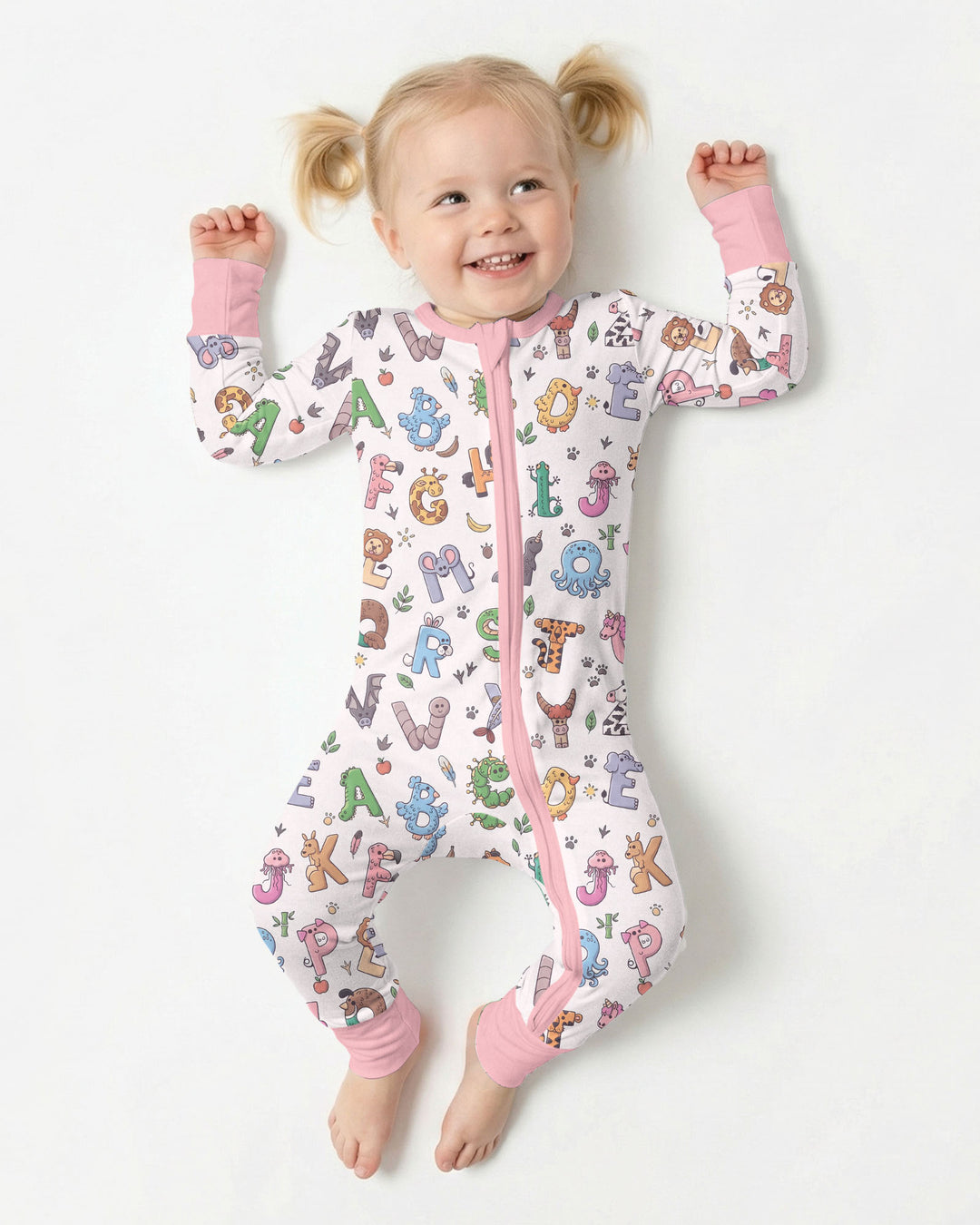 Animals Alphabet Bamboo Convertible Zippy