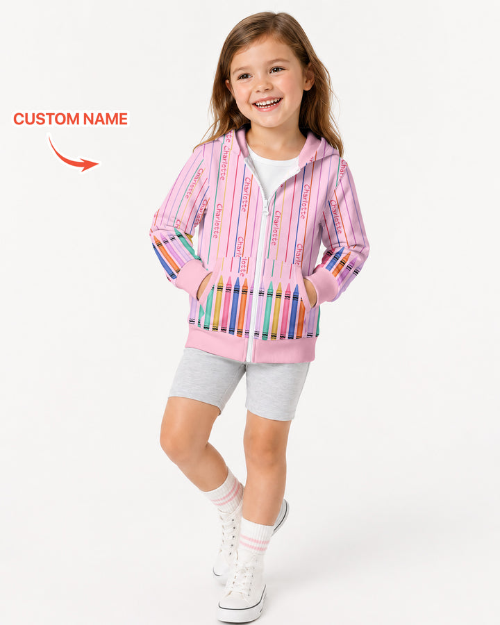 Sudadera con capucha y cremallera de bambú personalizada