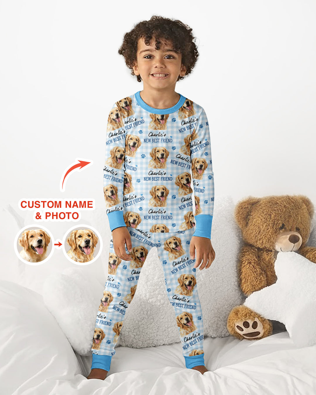 New Best Friend Bamboo Two Piece Long Sleeve Pajama Set