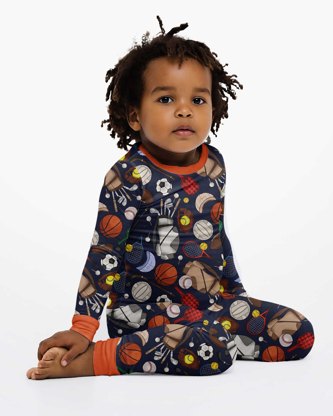 Sports Equipment Bamboo Two Piece Long Sleeve Pajama Set