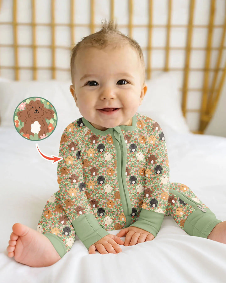 Puppy Garden Family Matching Bamboo Convertible Zippy
