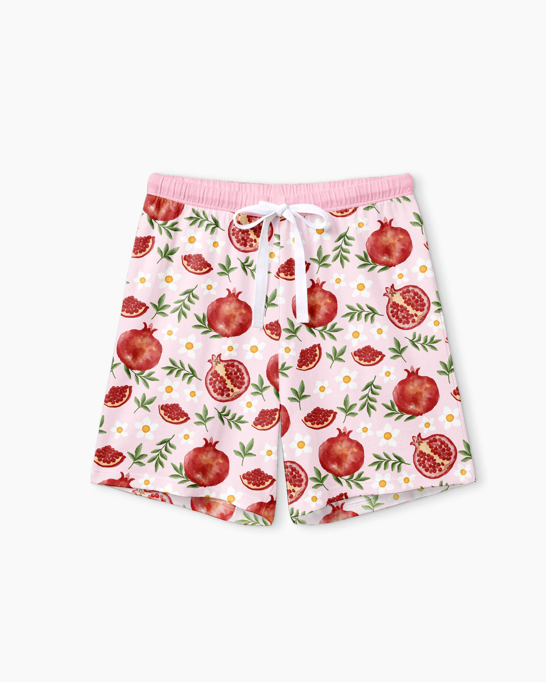 Pomegranate Garden Joy Family Matching Bamboo Women Short Sleeve Short Pajama Set