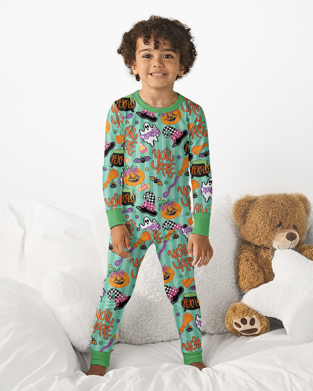 You Are Halloween Ver Bamboo Two Piece Long Sleeve Pajama Set
