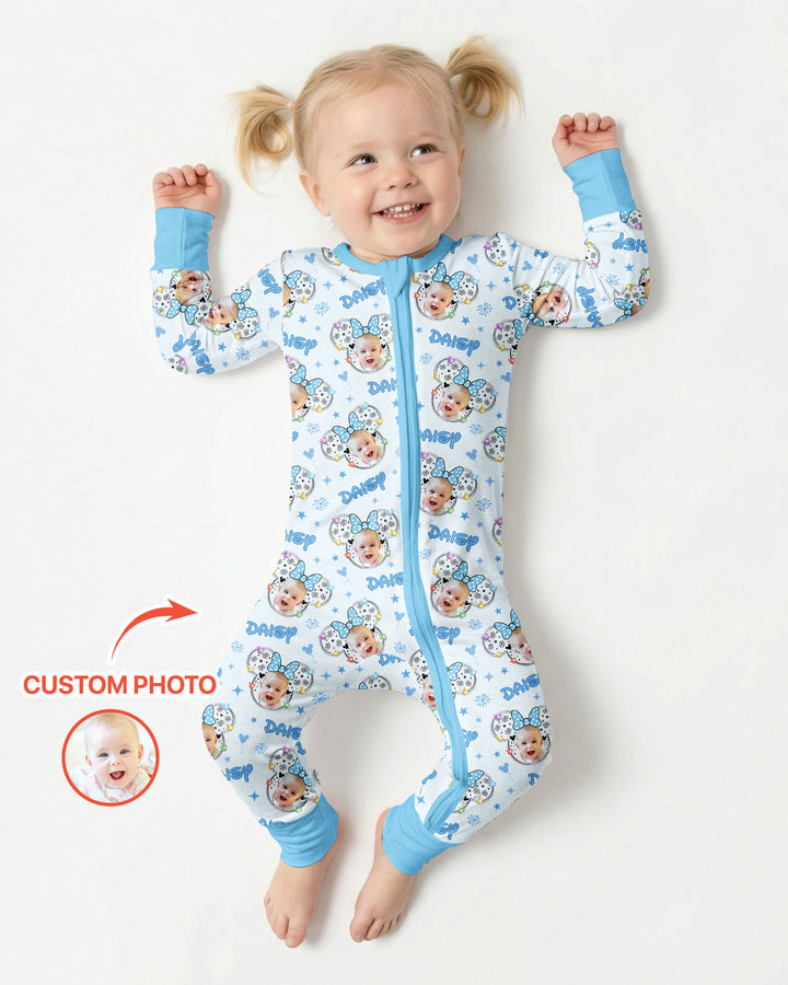Custom Photo Little Princess Bamboo Convertible Zippy