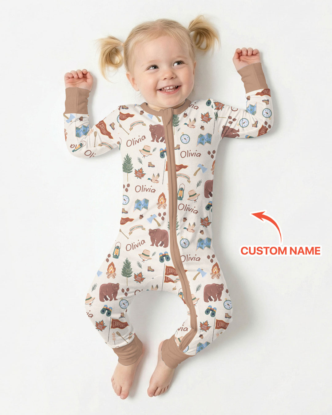 Gerippte Babykleidung mit individuellem Foto - Weich &amp; Skizzenhaft