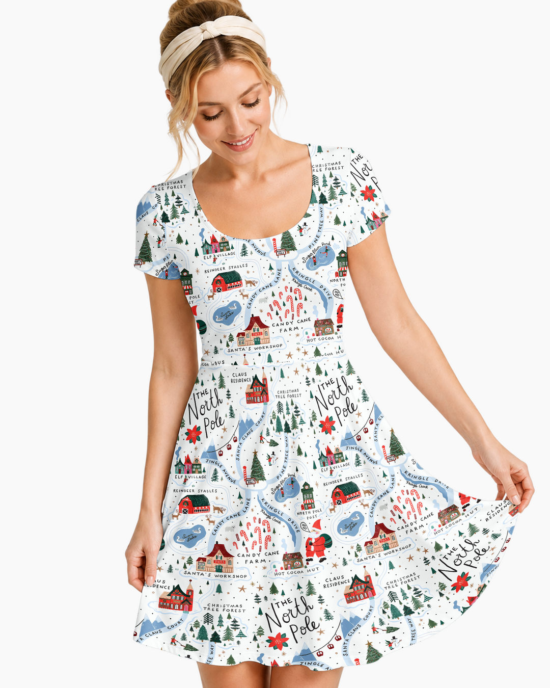 Plantilla Vestido de Bambú Twirl