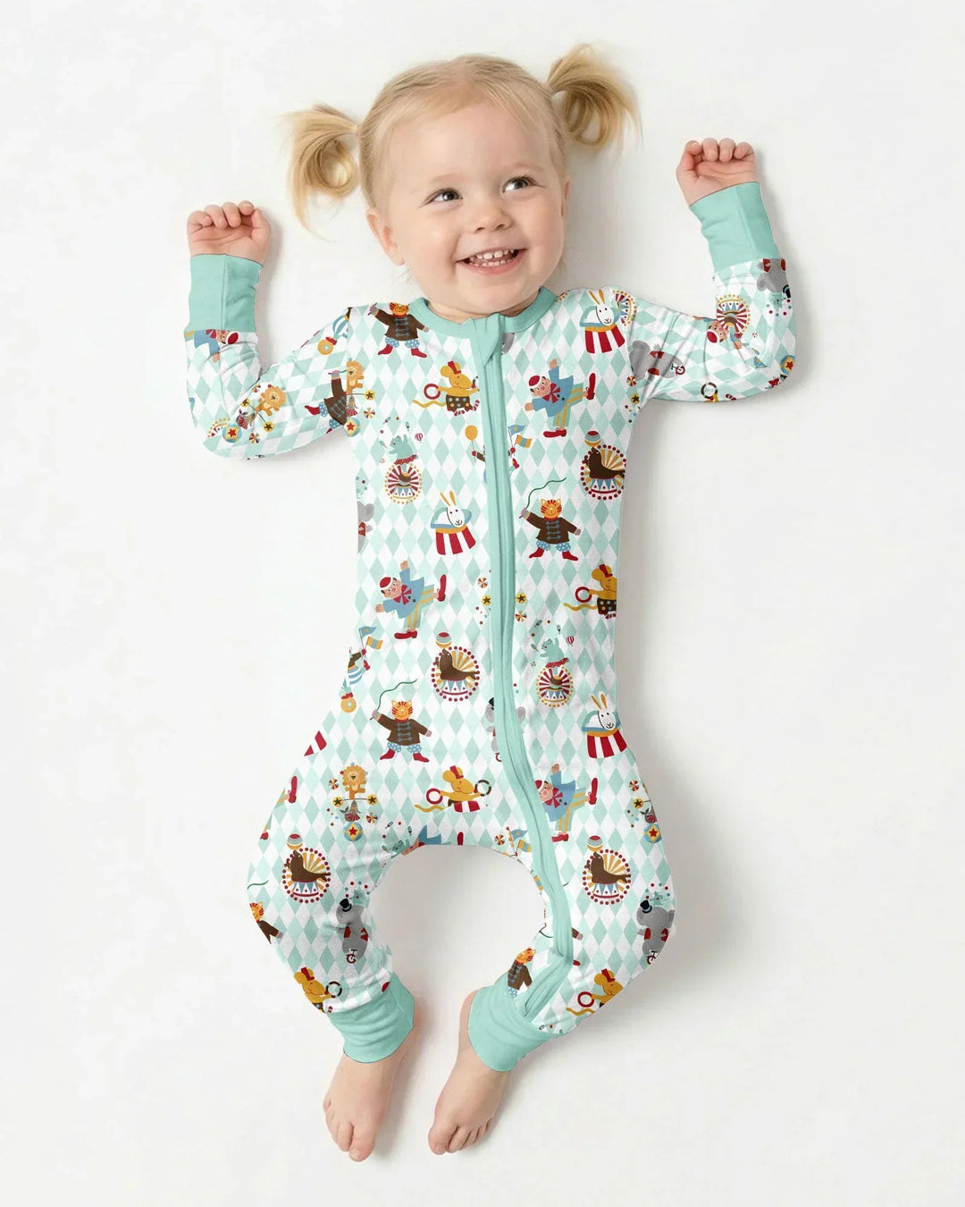 Circus Animal Bamboo Convertible Zippy