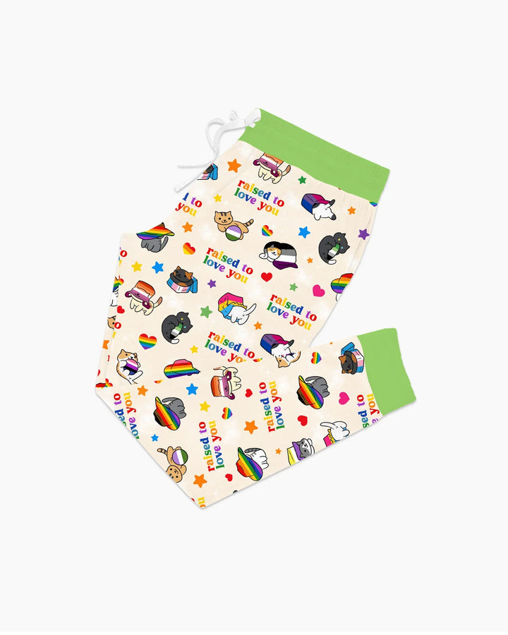 Plantilla de conjunto de pijama de mujer de bambú