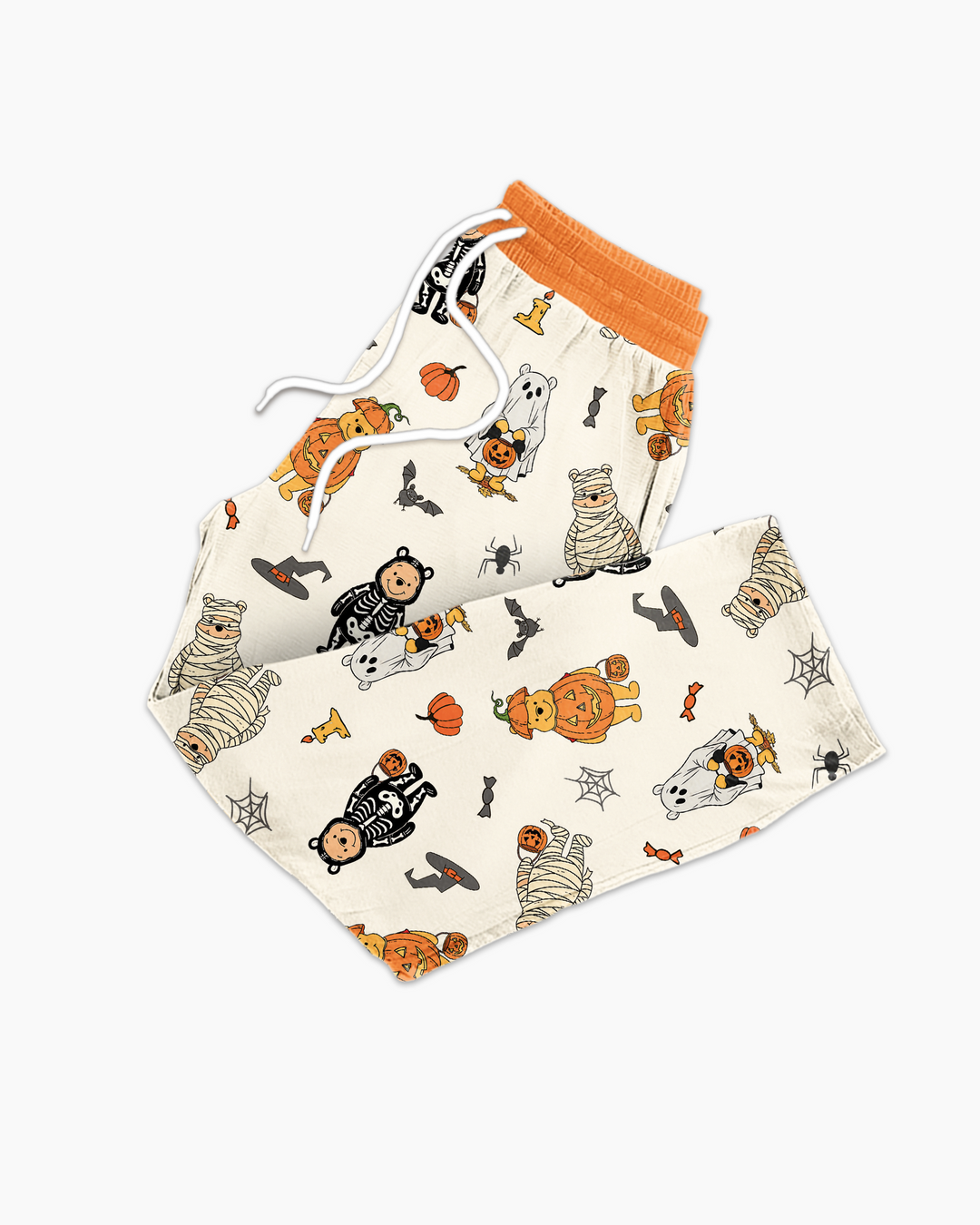 Retro Trick Or Treat Bamboo Men's Pajama Set