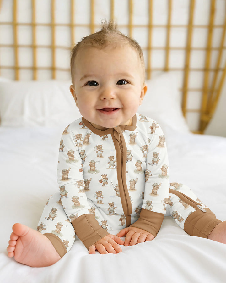 Gerippte Babykleidung mit individuellem Foto - Weich &amp; Skizzenhaft