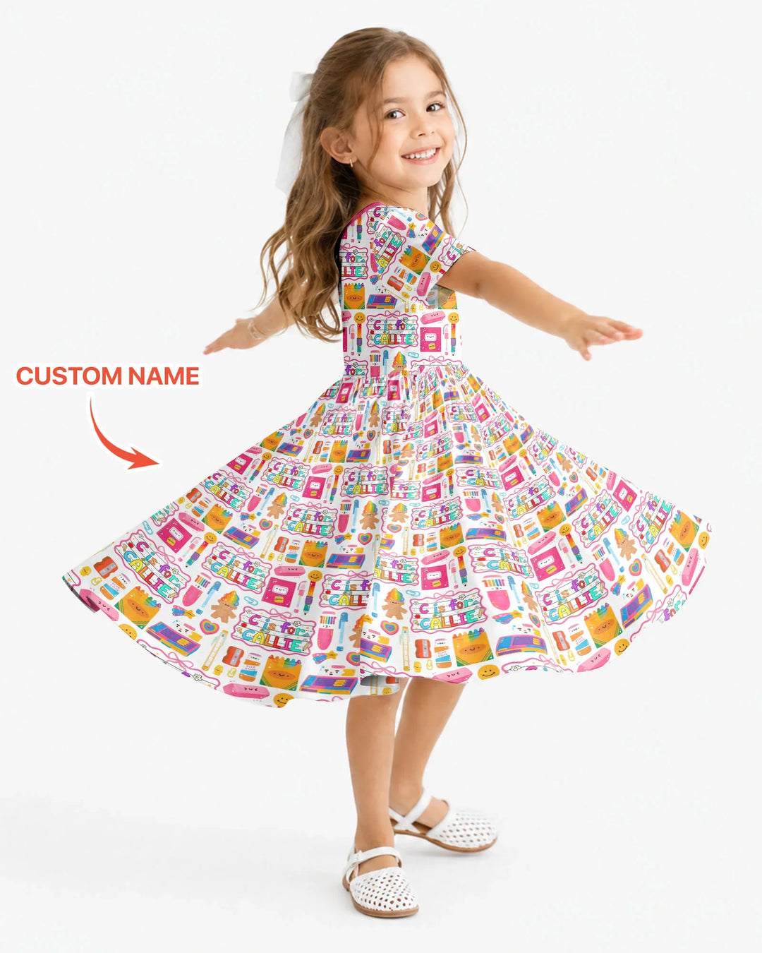 Vorlage Bambus Twirl Kleid