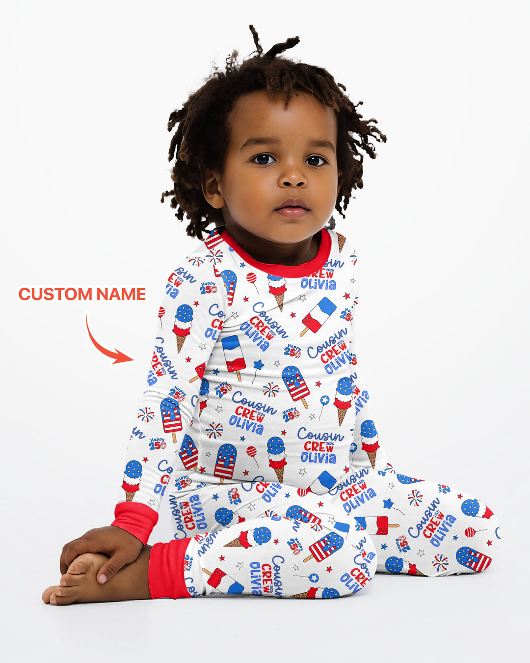 Conjunto de pijama de dos piezas de bambú con mangas largas, plantilla PERSONALIZADA
