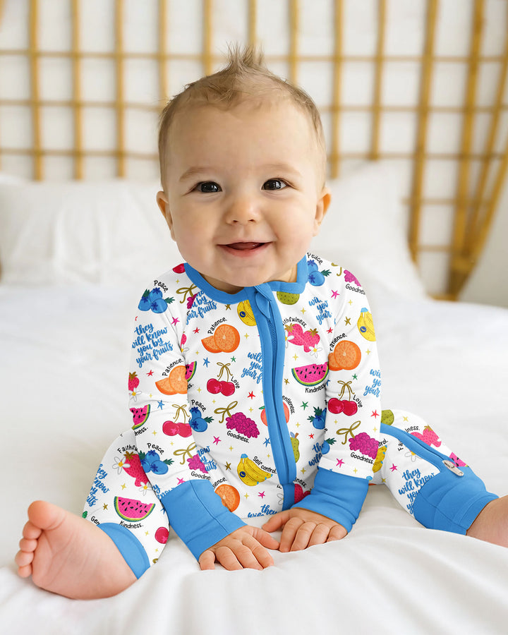 Gerippte Babykleidung mit individuellem Foto - Weich &amp; Skizzenhaft