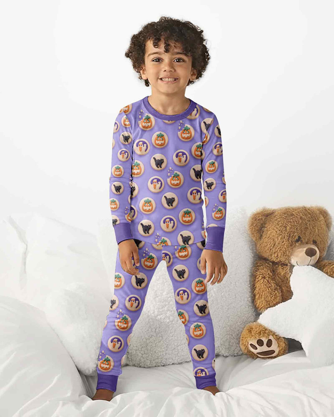 Spooky Sugar Cookie Bamboo Two Piece Long Sleeve Pajama Set