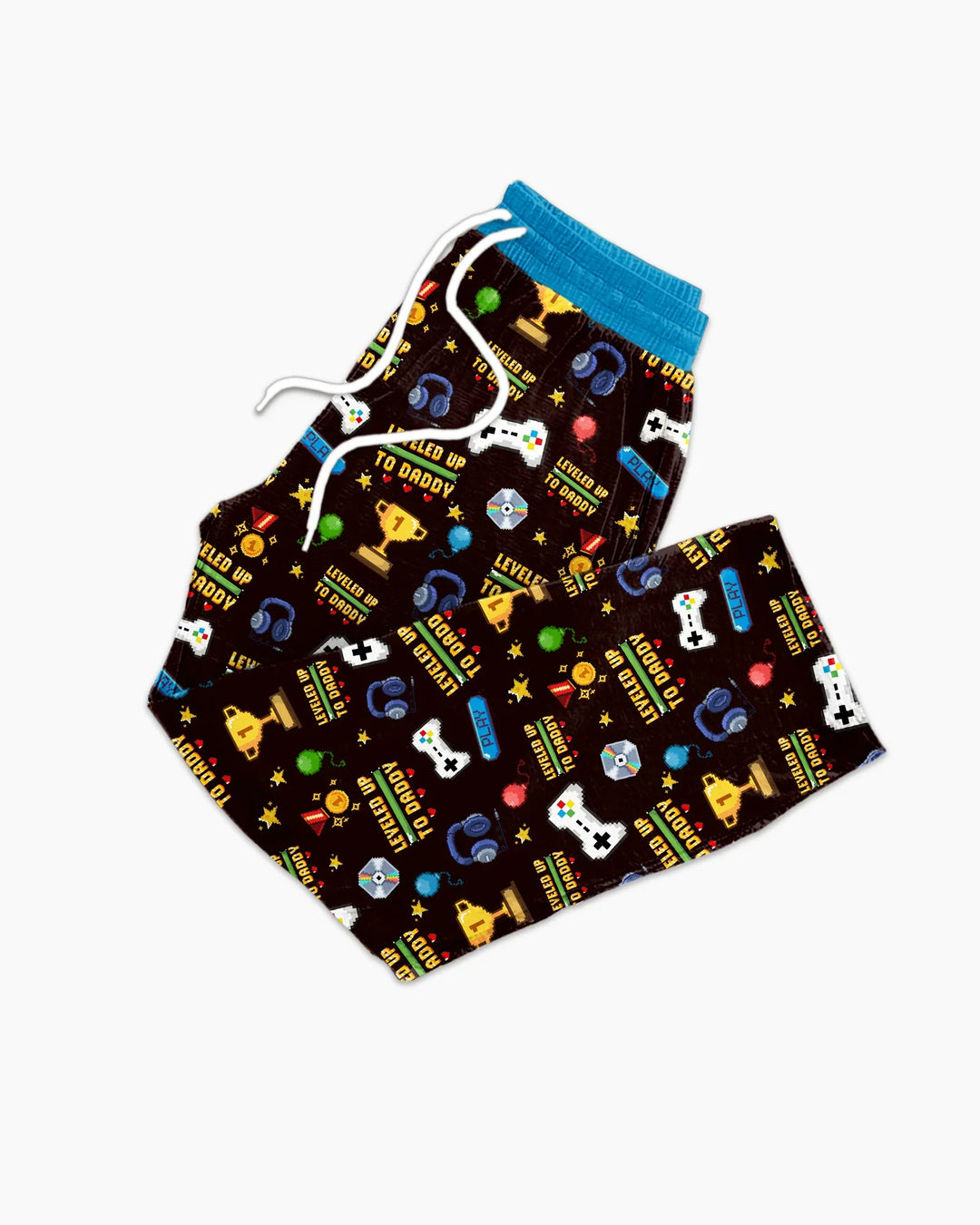 Leveled Up Daddy & Me Matching Bamboo Men's Pajama Set