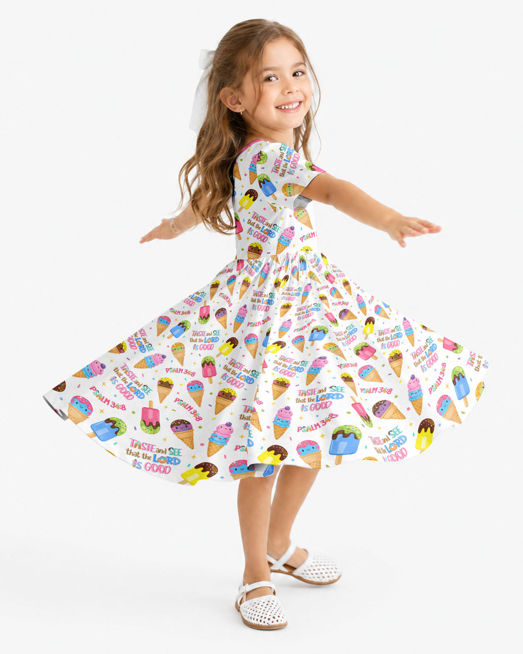 Vorlage Bambus Twirl Kleid