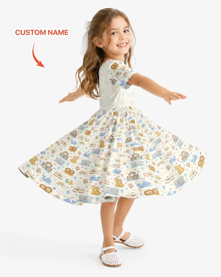 Plantilla Vestido de Bambú Twirl
