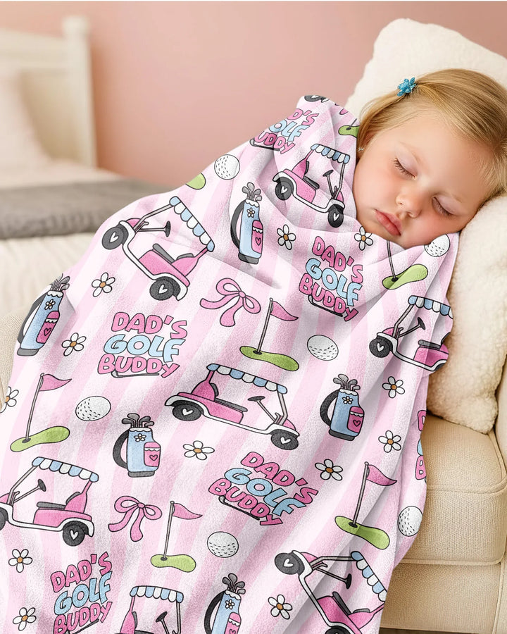 Dad's Golf Buddy Bamboo Blanket