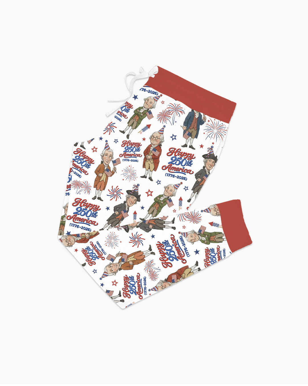 Party Like It's 1776 Family Matching Bamboo Women Pajama Set