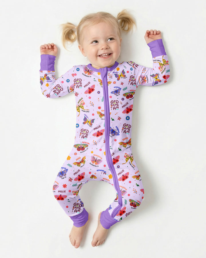 Gerippte Babykleidung mit individuellem Foto - Weich &amp; Skizzenhaft