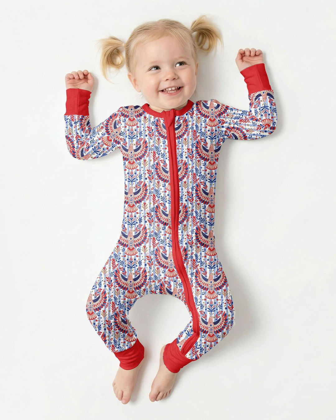 Patriotic Eagle Bamboo Convertible Zippy