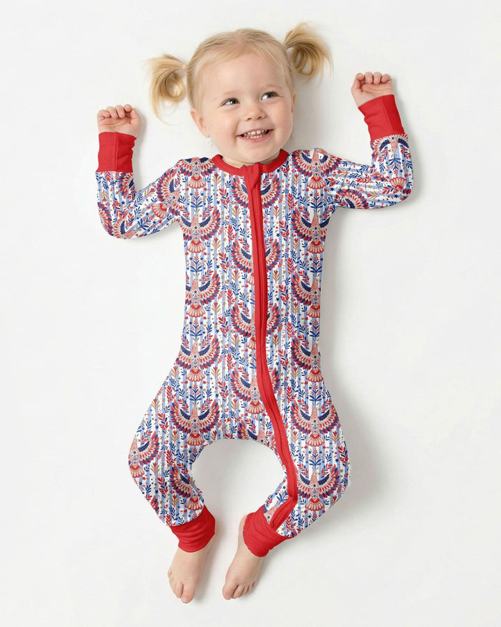 Patriotic Eagle Bamboo Convertible Zippy