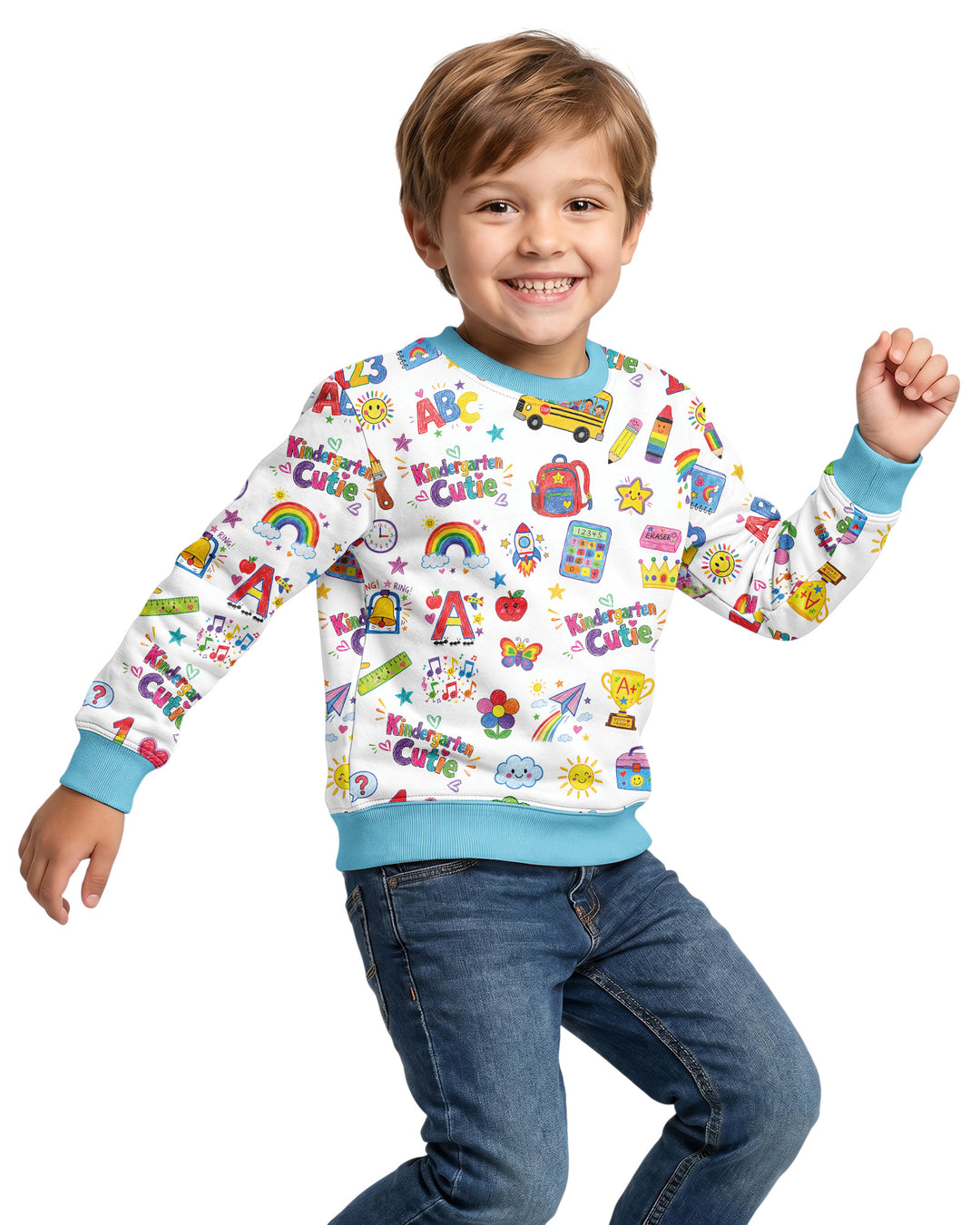 Kindergarten Cutie Bamboo Crewneck Sweatshirt