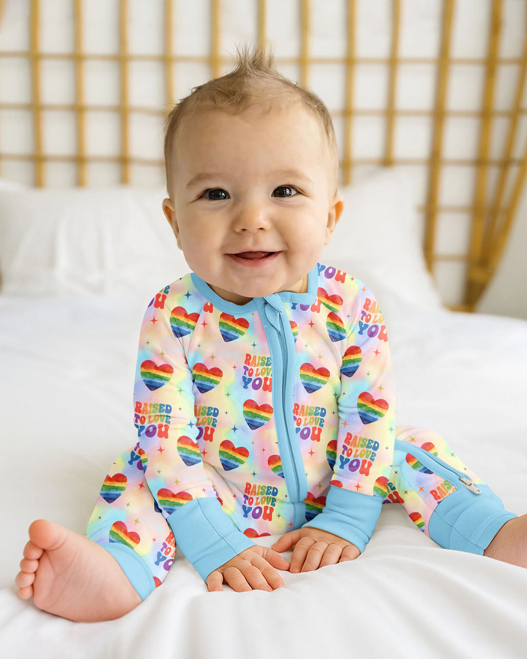 Gerippte Babykleidung mit individuellem Foto - Weich &amp; Skizzenhaft