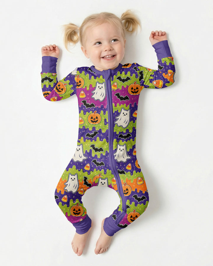 Spooky Slime Cuties Bamboo Convertible Zippy