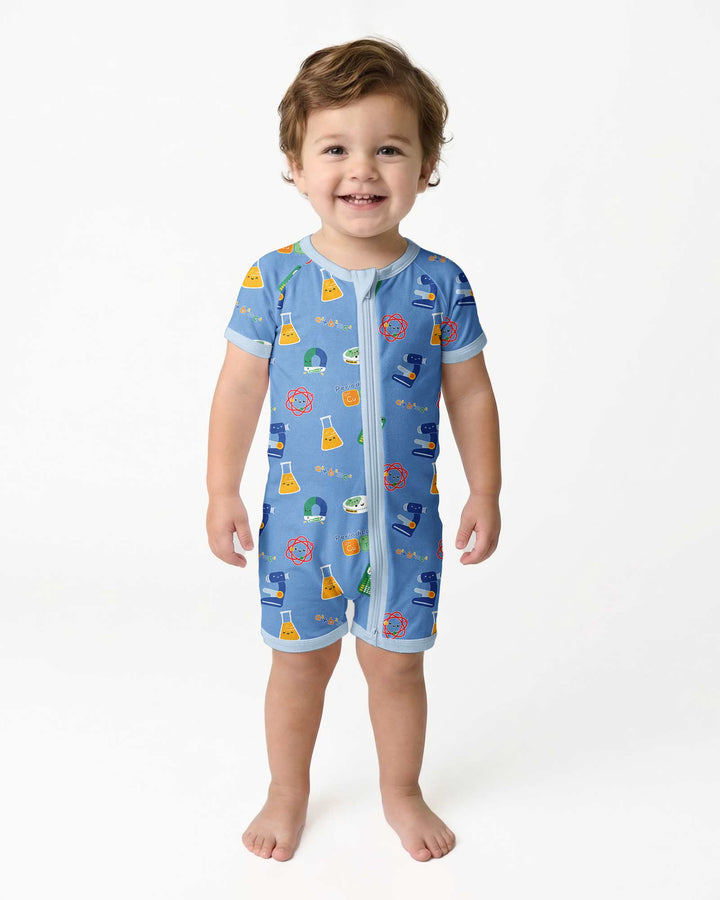 Scientist Lover Family Matching Bamboo Shorty Zippy