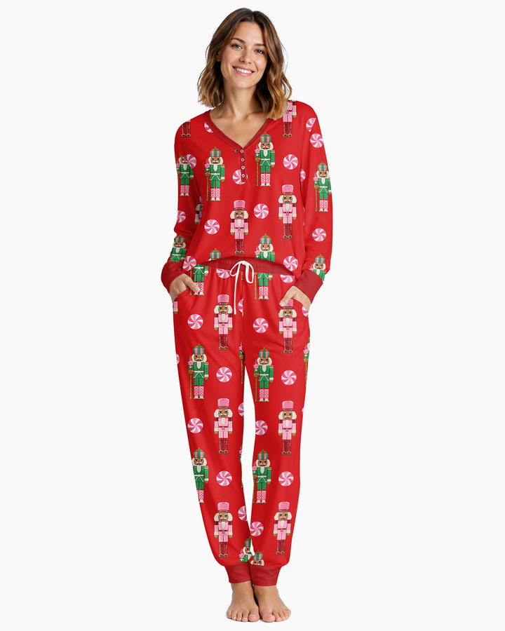 Pink Nutcracker Dreams Bamboo Women Pajama Set