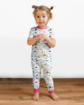 Science Explorer Family Matching Bamboo Two Piece Short Sleeve Pajama Set