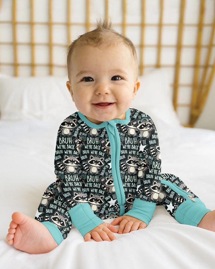 Gerippte Babykleidung mit individuellem Foto - Weich &amp; Skizzenhaft