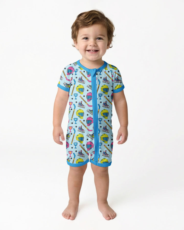 The Ice Hockey Princess Bamboo Shorty Zippy