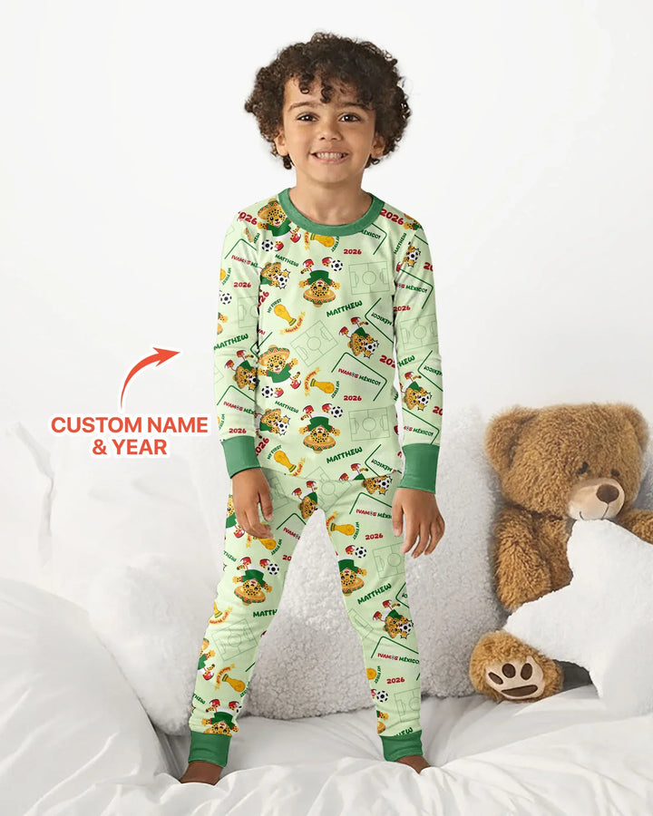 My First World Cup Bamboo Two Piece Long Sleeve Pajama Set