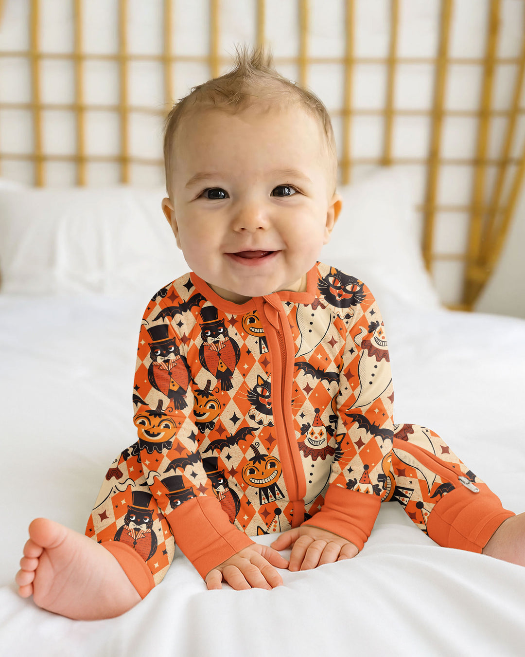 Vintage Halloween Carnival Bamboo Convertible Zippy