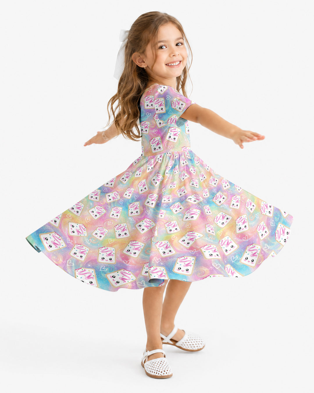 Vorlage Bambus Twirl Kleid